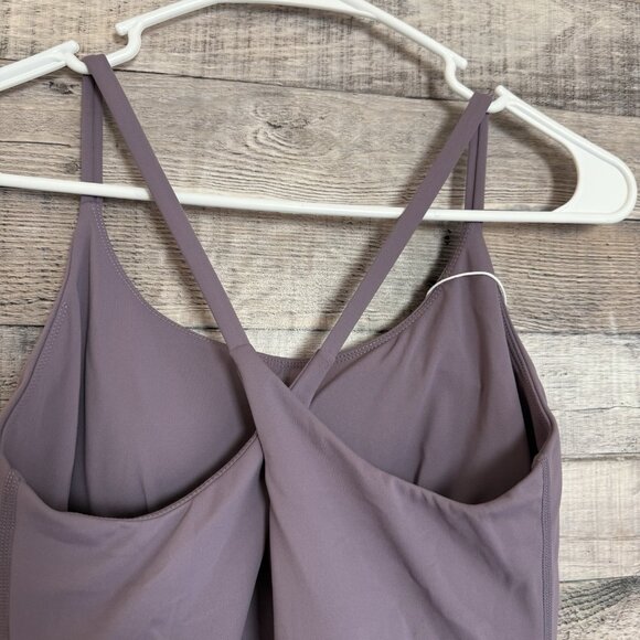 Halara Softly Zero Plush Backless Active Dress Tulip Purple, Size Small NWT - Picture 6 of 11